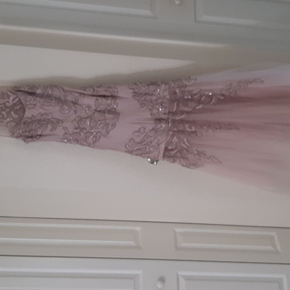Stunning Sue Wong Mauve gown size 6 - Picture 3 of 13
